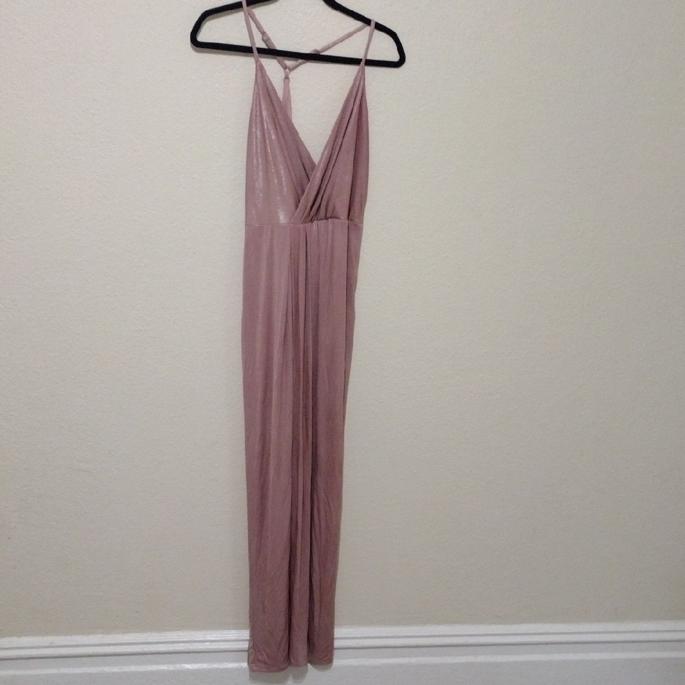 Elegant Mauve Sleeveless Dress Never Worn